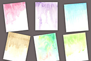 Ombre watercolor pastel textures set, a Texture Graphic by mcherevan (Thumbnail 2 of 3)