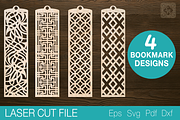 Bookmark Laser Cut SVG, a Templates & Theme by Lerina Art (Thumbnail 1 of 3)