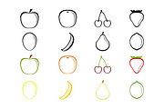Fruit Vector shapes, an Illustration by firetuts (Thumbnail 2 of 2)