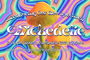 Wickedelic Font