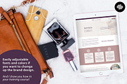 Squarespace 7.1 Feminine Template, a Templates & Theme by Finicky Fox Design (Thumbnail 7 of 7)
