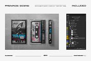 Cassette Mockup Bundle, a Product Mockup by FLYERWRK (Thumbnail 16 of 16)