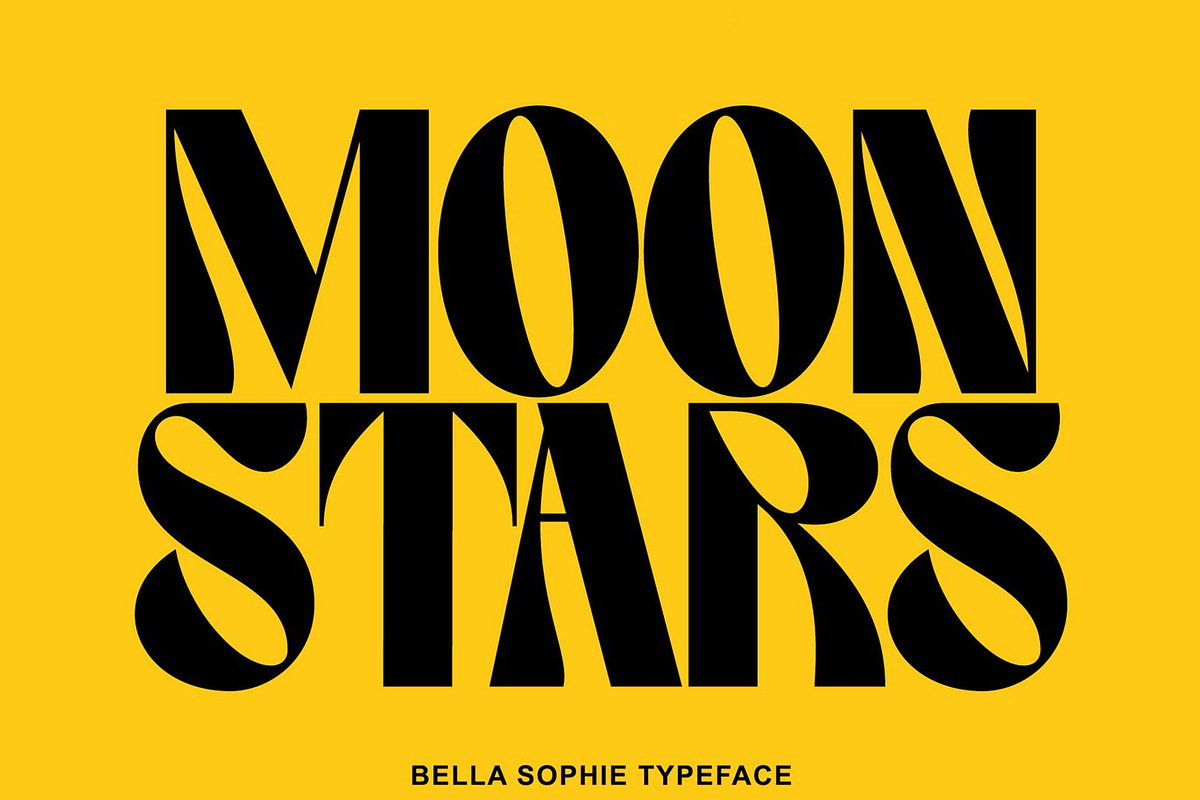 Flores - Modern Display Font, a Sans Serif Font by Luna Shop (Photo 8 of 11)