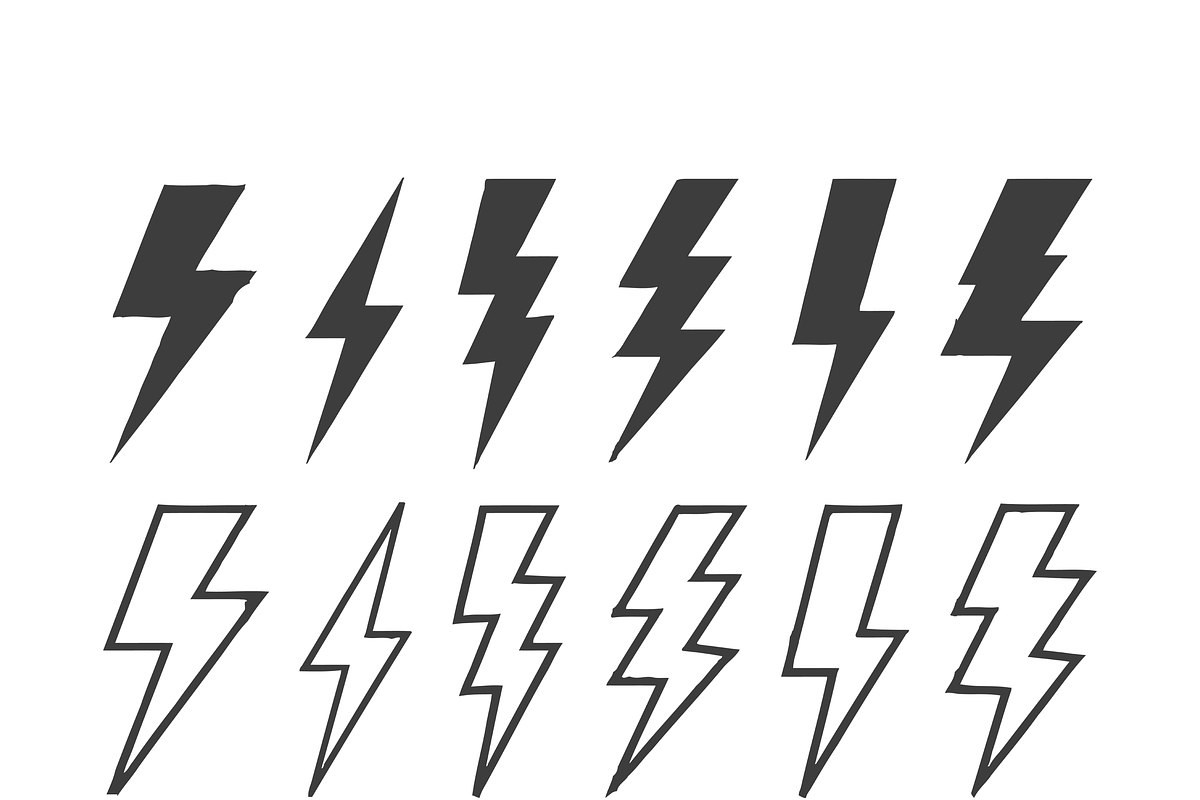 Dynamic Thunderbolt Patterns, a Texture Illustration by CarWrap design (Photo 3 of 4)