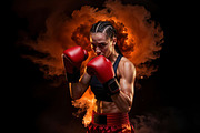 Athlete Inferno AI Digital Backdrops, a Background Graphic by 3Motional (Thumbnail 2 of 15)