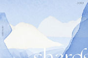 Abstract Navy Blue Watercolor Shapes, a Texture Graphic by Veris Studio (Thumbnail 5 of 21)