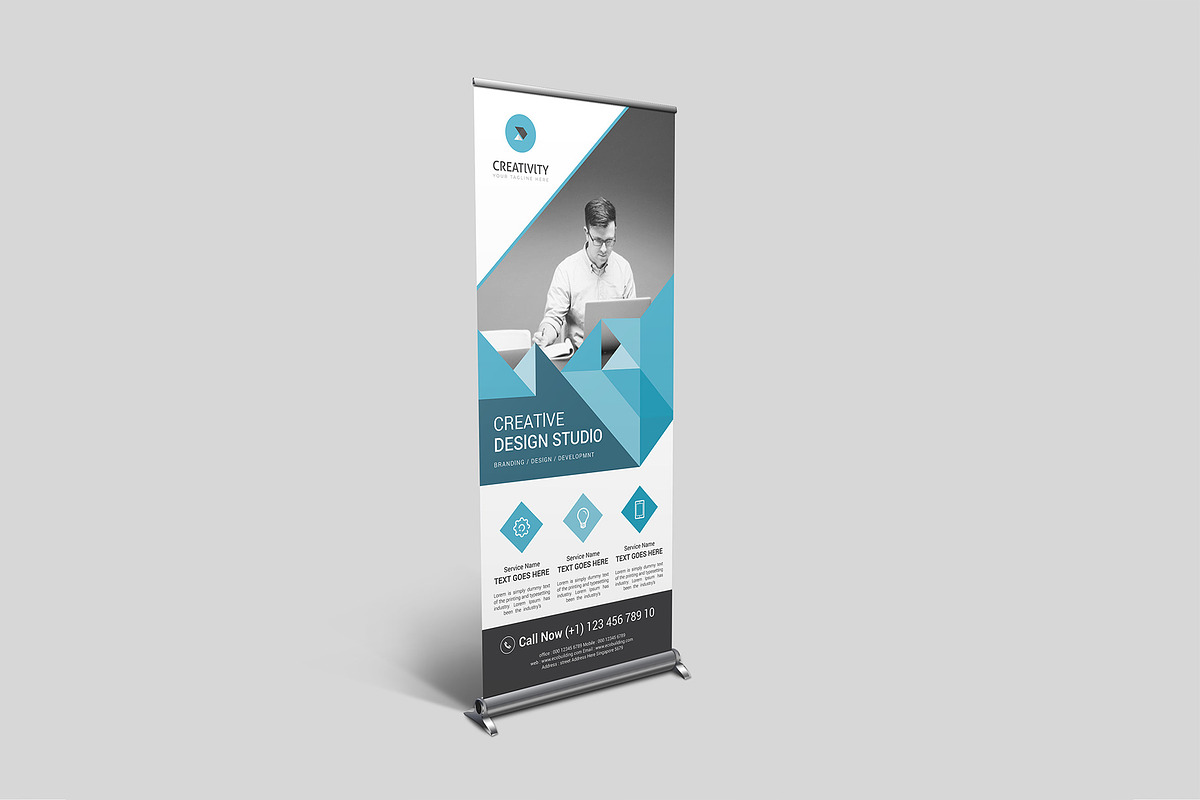Roll-Up Banner Bundle, a Brochure Template by Brochure-Market (Photo 12 of 13)