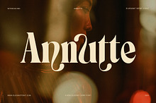 Annutte Elegant Serif Display Font