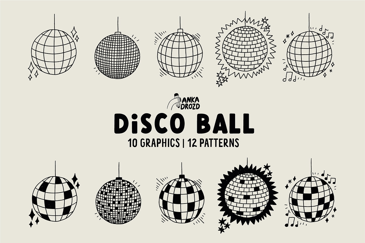 Disco Ball, an Object Graphic by AnkaDrozd (Photo 1 of 7)