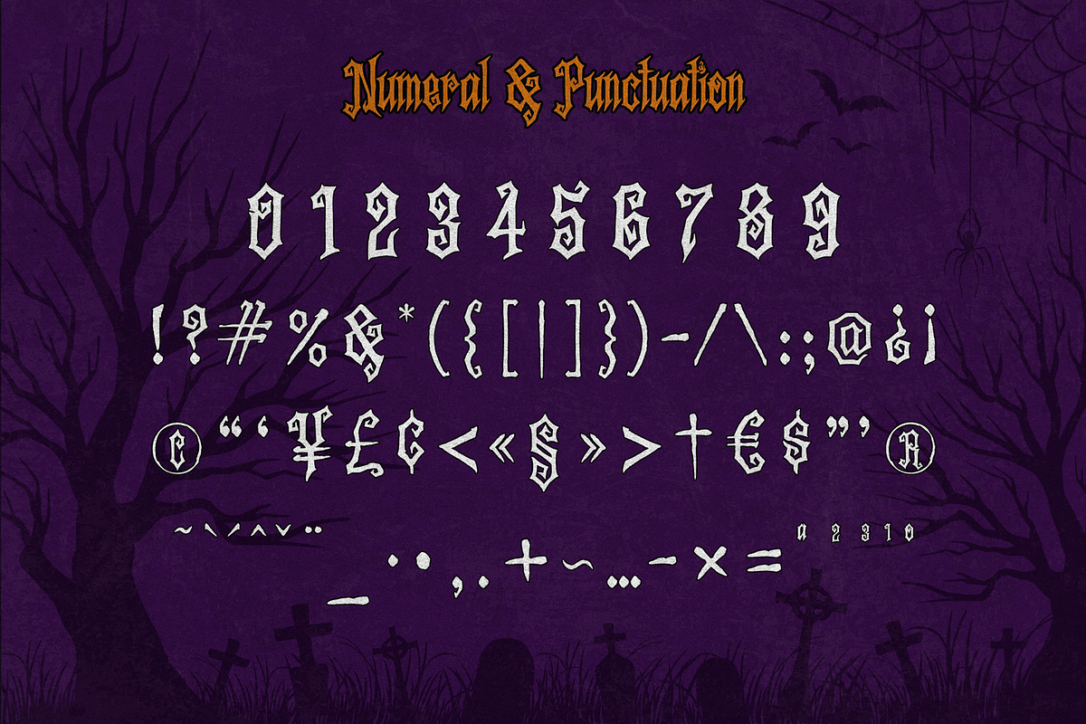 Frenkistan for Halloween & Movies, a Font by ilhamtaro (Photo 7 of 10)
