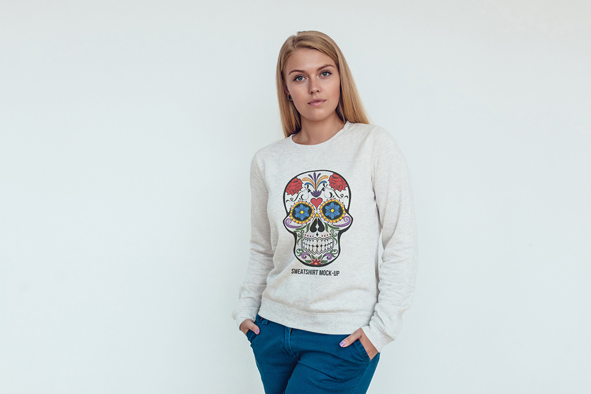 Sweatshirt Mock-Up Vol. 1, a Hoody Mockup by Freeman Studio (Photo 12 of 14)
