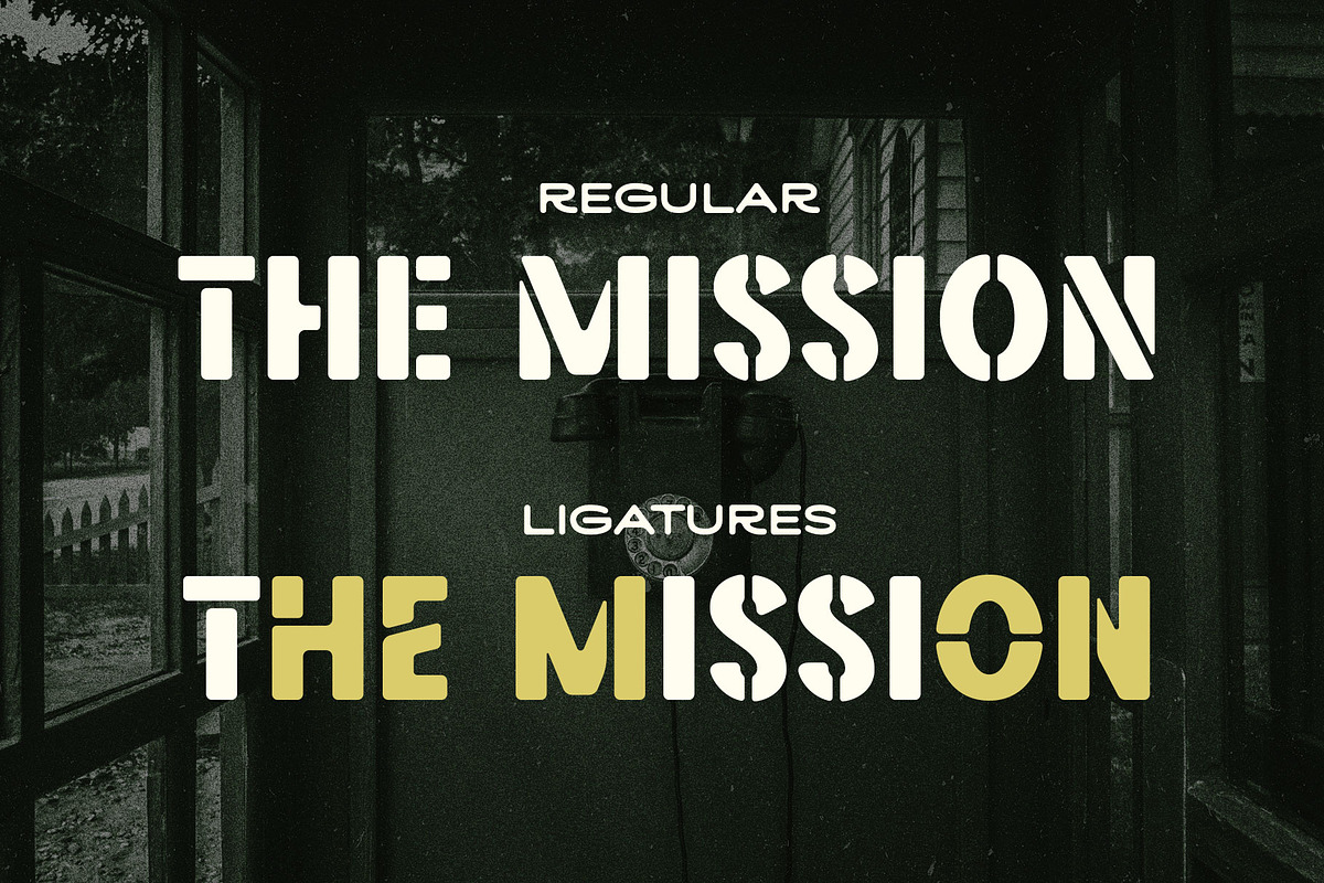 Straight Fighter, a Sans Serif Font by Arterfak Project (Photo 8 of 13)