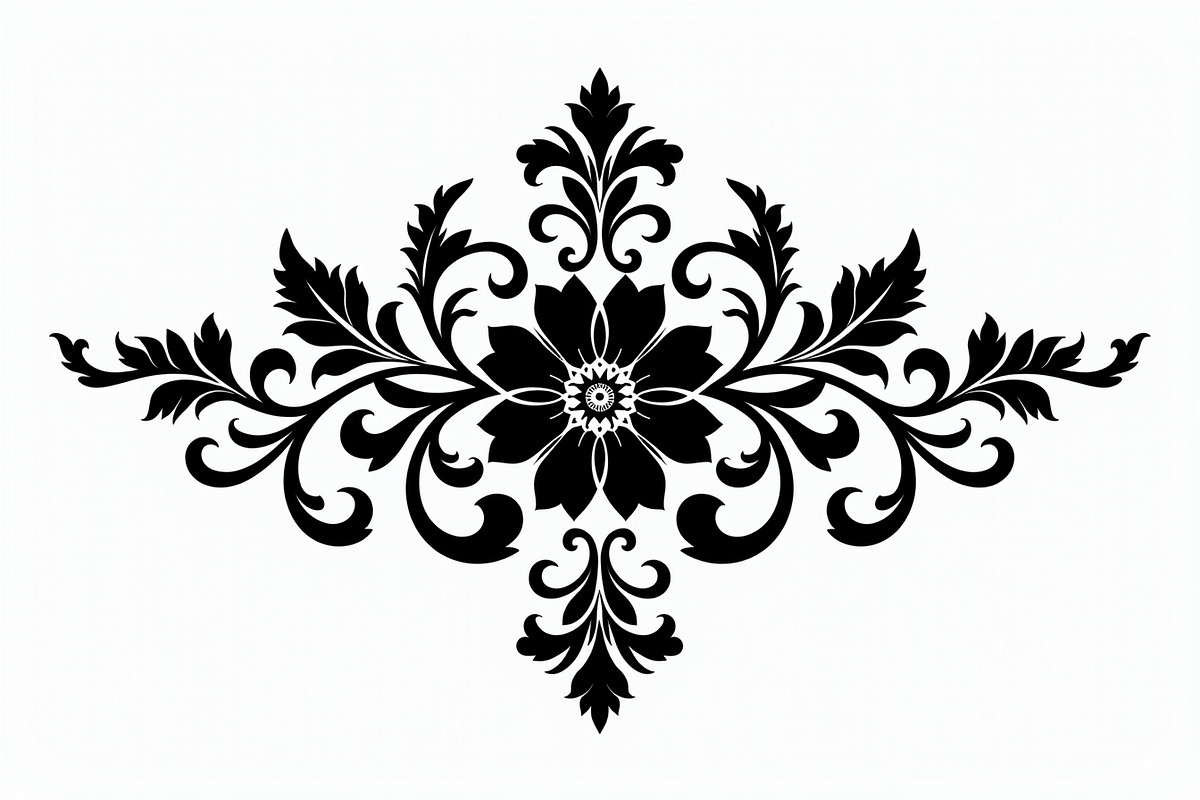 Classic Floral Border Collection, an Illustration by Artivon (Photo 3 of 21)