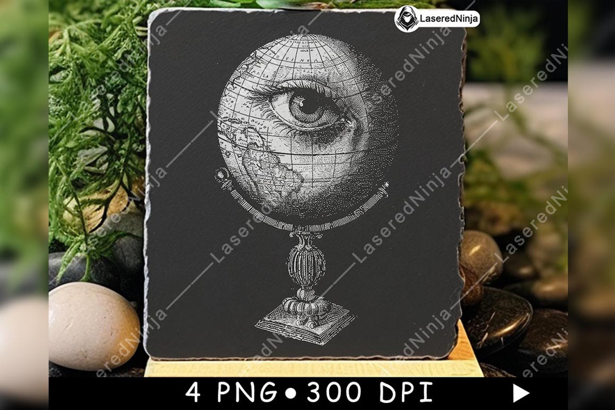 Globe Eye Watcher Geography World, a Background Graphic by LaseredNinja (Photo 7 of 7)