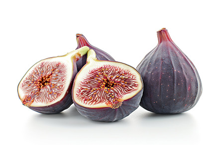 Fresh figs isolated on white background, a Food & Drink Photo by AlyaAnd