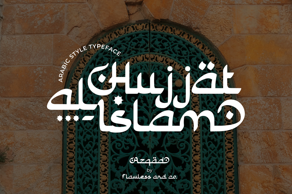 Azqad - Ramadhan Arabic Font, a Handwritten Font by Flawless And Co (Photo 5 of 10)