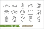 Food 10-pack icon bundle, an Outline Icon by Picture Window (Thumbnail 10 of 12)