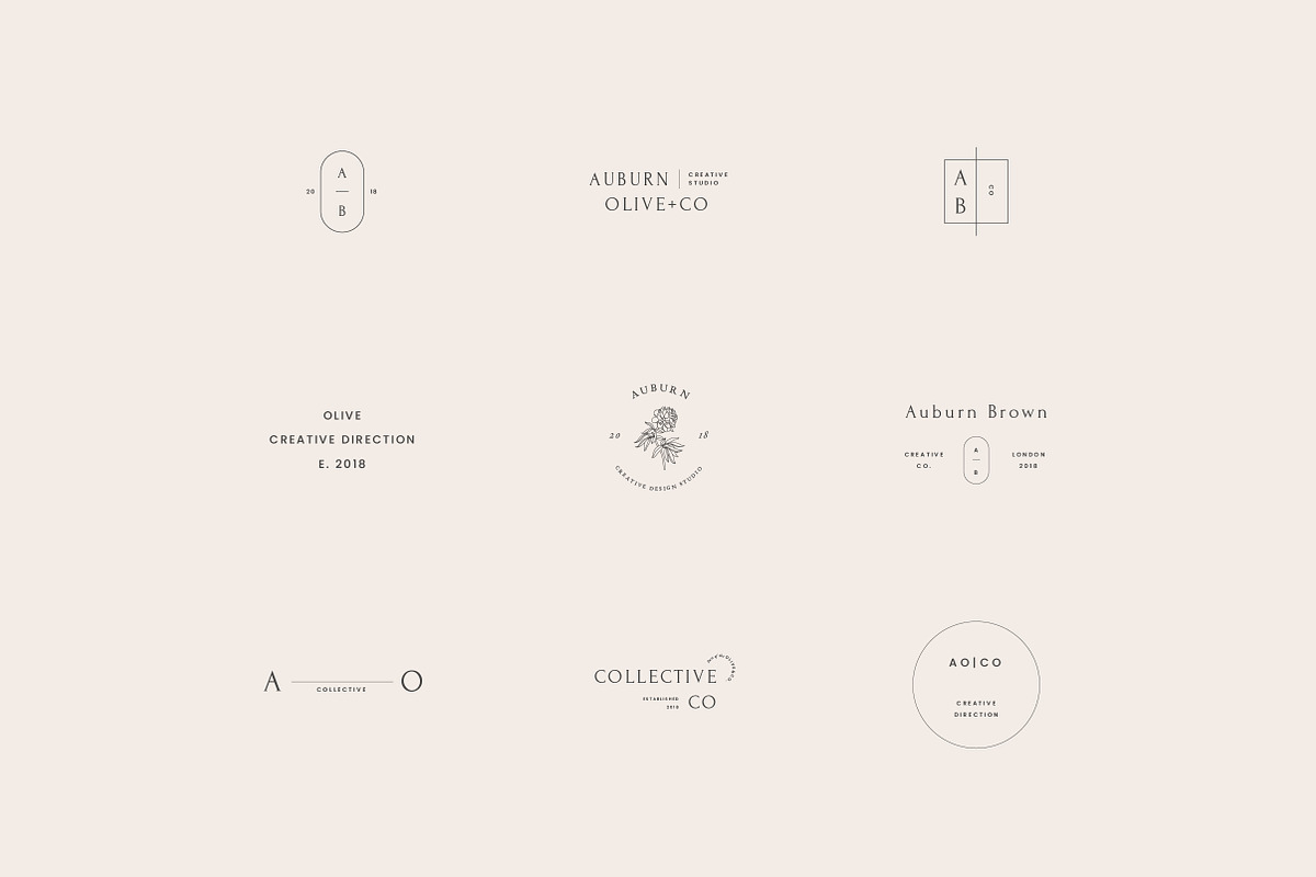 Auburn Logo Kit, a Branding & Logo Template by Studio Standard (Photo 11 of 12)