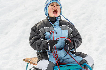 Winter Time Containing Boy Brother And Child preview 5