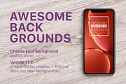 iPhone X Mockup - Front View, an iPhone Mockup by Mockups & Illustrations (Thumbnail 12 of 17)