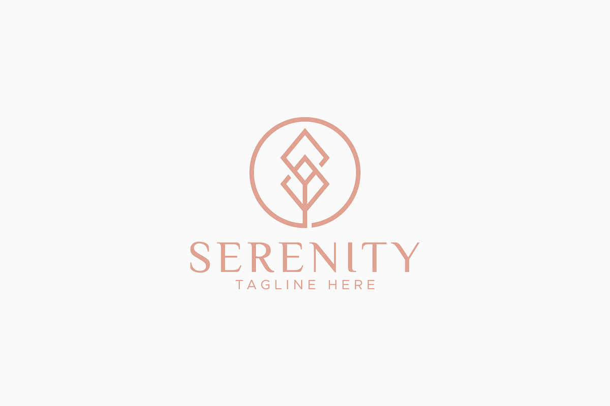 Serenity Nature Balance Logo Tree, a Branding & Logo Template by Signatoro (Photo 2 of 2)