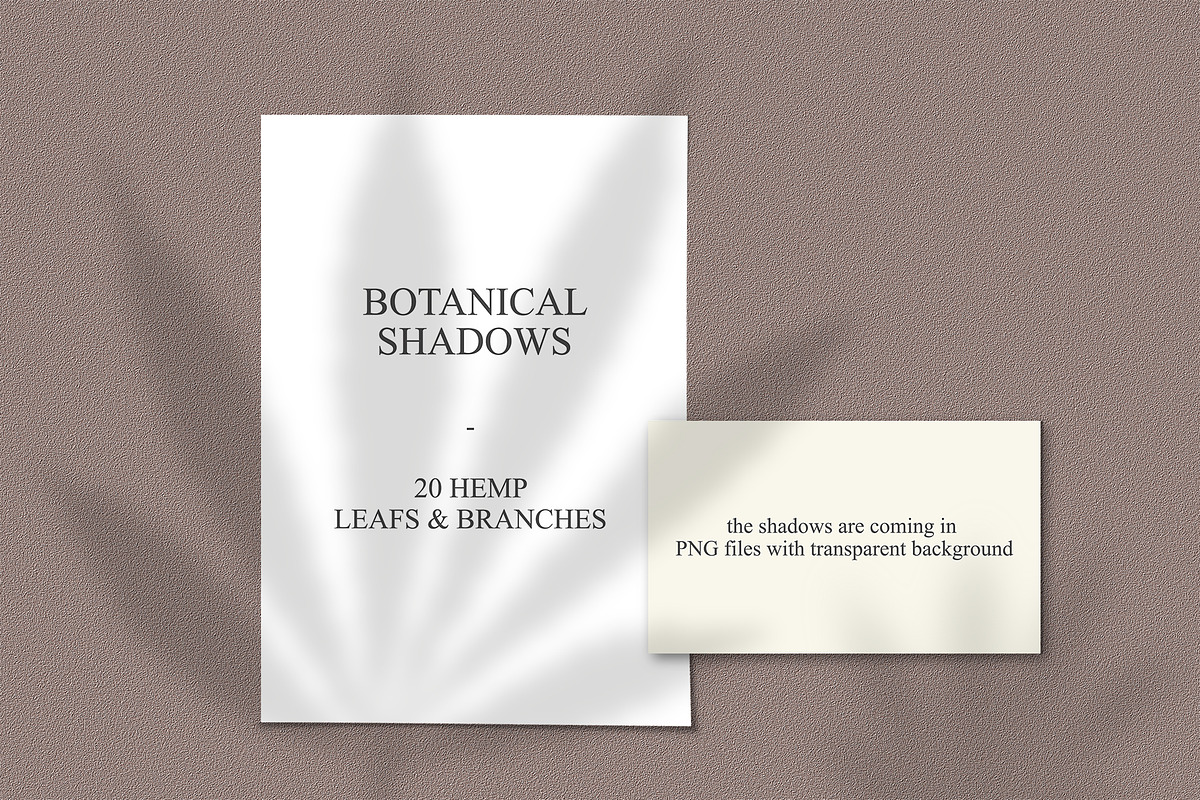 Hemp/Marijuana Shadows & MockUp, a Mockup by Jeanina Vlad (Photo 2 of 17)