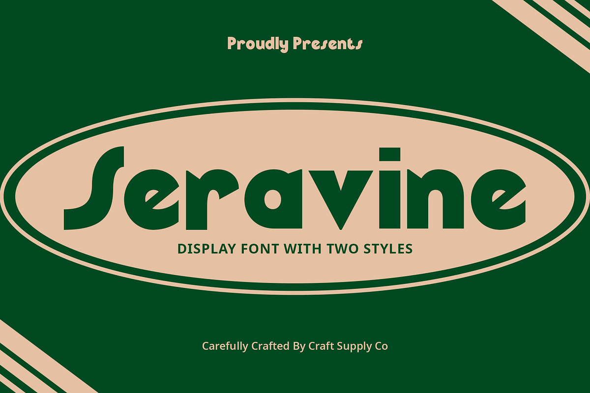 Seravine, a Sans Serif Font by Craft Supply Co. (Photo 1 of 8)