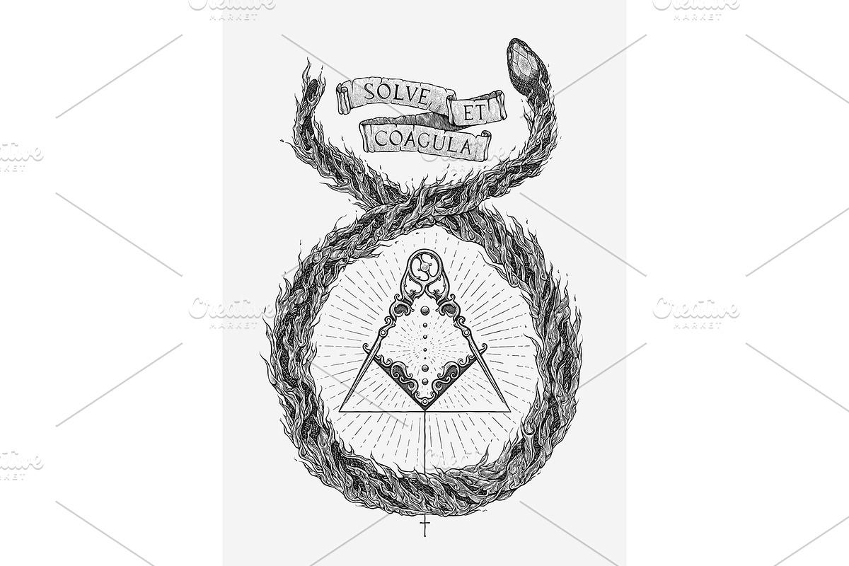 Alchemical Marriage, an Illustration by Elymas (Photo 1 of 4)