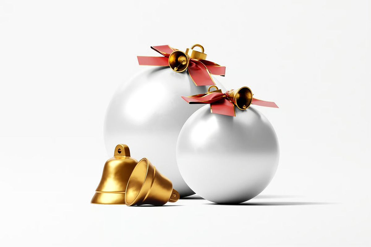 Christmas Ball Mockup, a Product Mockup by zpackcreative (Photo 3 of 6)
