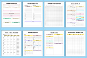2025 Fitness Planner Bundle Canva, a Stationery Template by Designmela01 (Thumbnail 5 of 6)