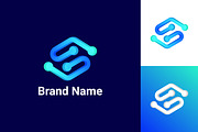 Letter 3d S technology logo, a Branding & Logo Template by Design Store (Thumbnail 1 of 2)