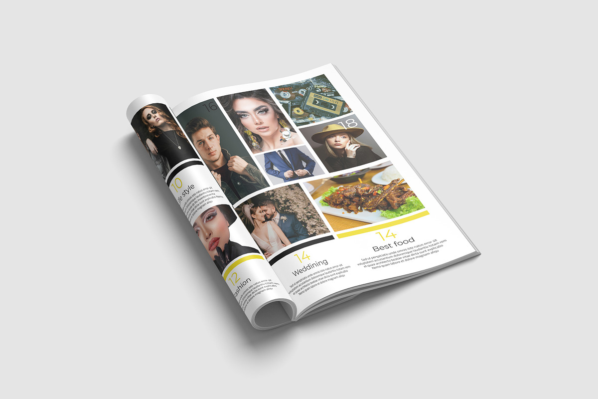 Multipurpose Magazine Template, a Magazine Template by retrographix (Photo 3 of 22)