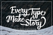 Break Stones Pro, a Script Font by FHFont (Thumbnail 2 of 12)