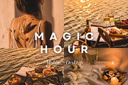 50+ Golden Hour Lightroom Bundle, a Preset Add-On by TheWayfarerShoppe (Thumbnail 1 of 11)