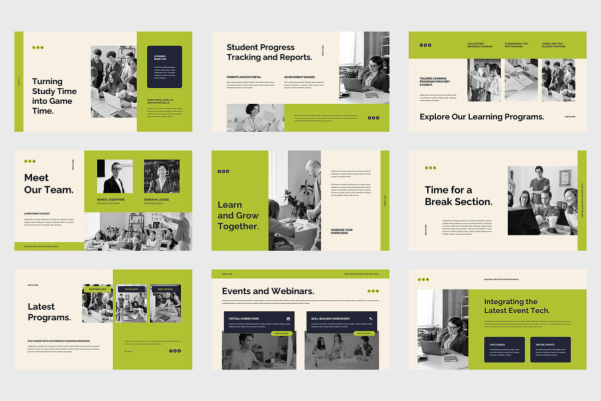 Hesta : School eClass Keynote, a Presentation Template by Punkl Camp (Photo 3 of 9)