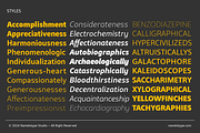 Qamari - Sans Serif Font Family, a Sans Serif Font by Namela Studio (Thumbnail 3 of 8)