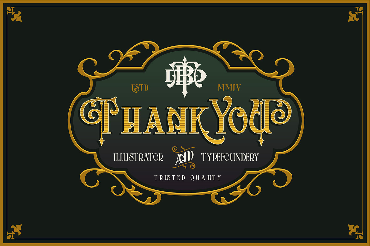 Arterium, a Serif Font by Burntilldead (Photo 12 of 12)