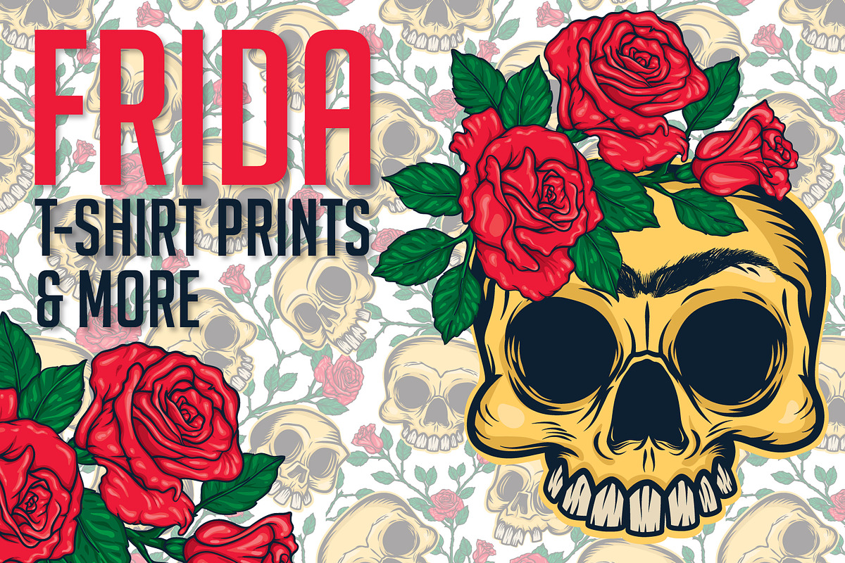 Frida Kahlo Prints!, a Decorative Illustration by VioSilent (Photo 2 of 9)