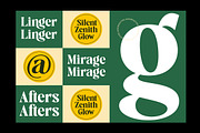 Avingal New Serif Bold Display, a Serif Font by AmorfaType (Thumbnail 7 of 11)