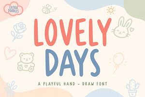 Lovely Days – Playful Font