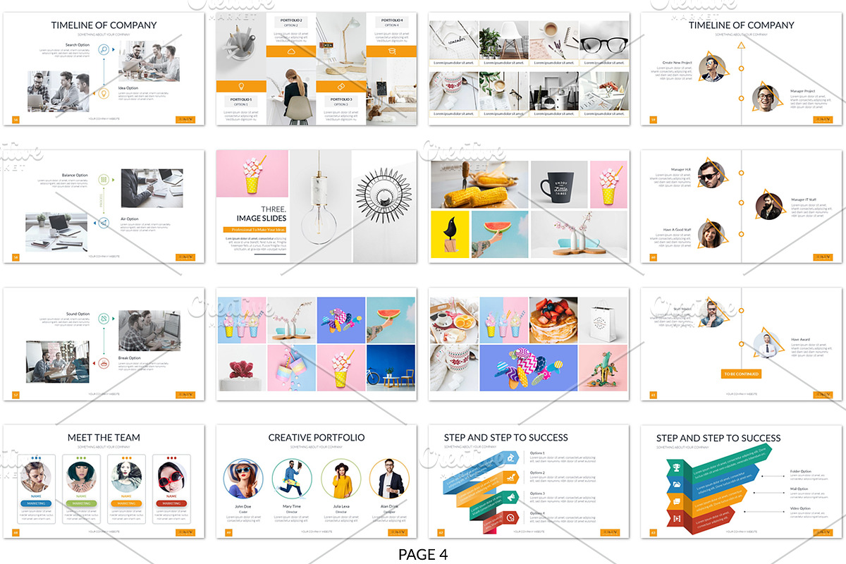 Junix Powerpoint Template, a Presentation Template by UniqueStudio (Photo 7 of 13)
