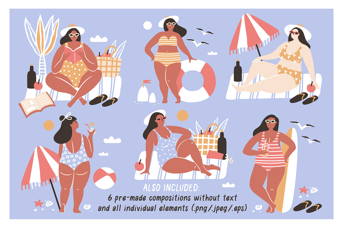 Summer Vibes illustration, an Illustration by Nastya Tkachova (Photo 5 of 8)
