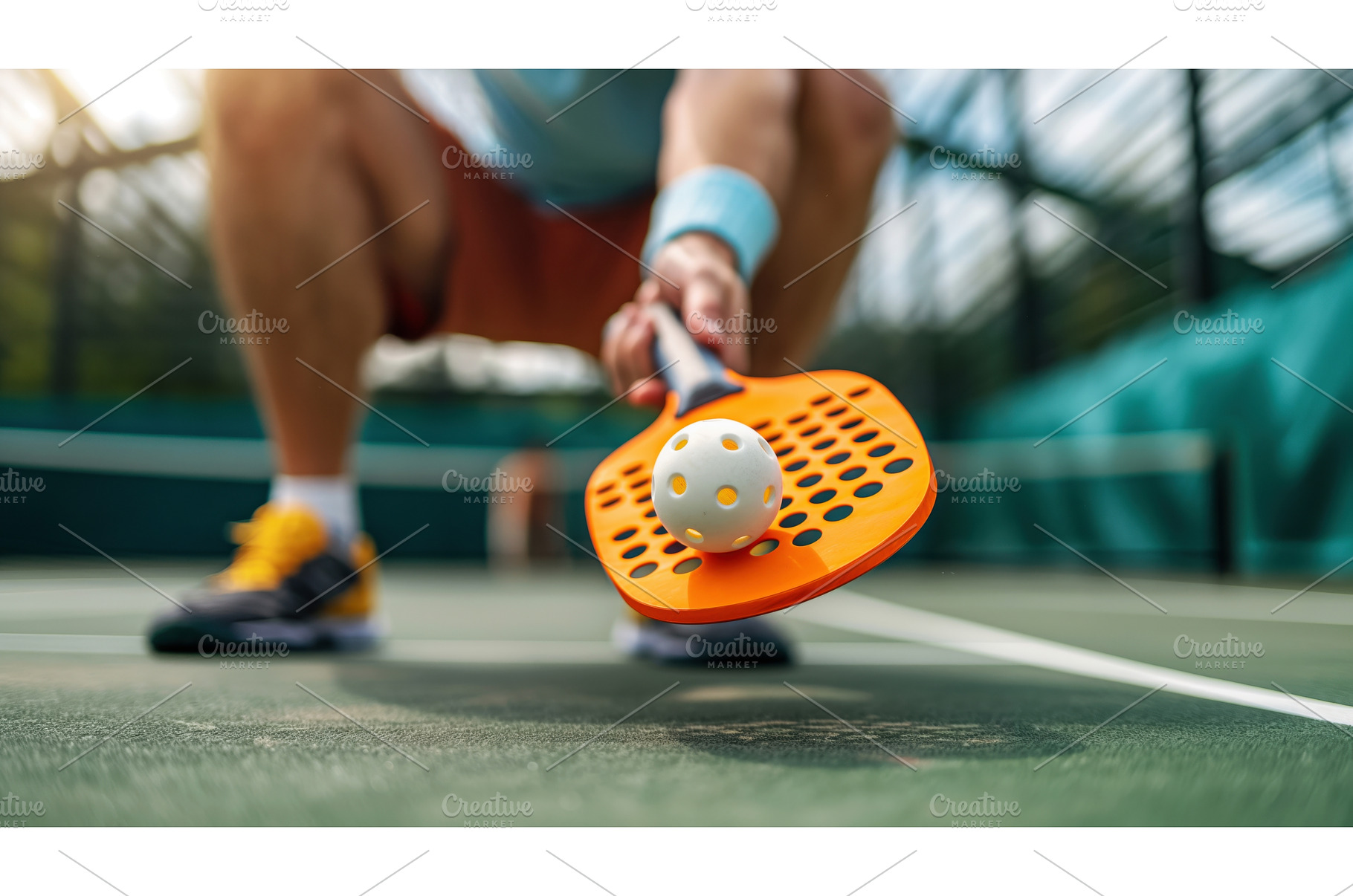 Close-up of a player holding an, a Sports & Recreation Photo by Sergey Kotenev