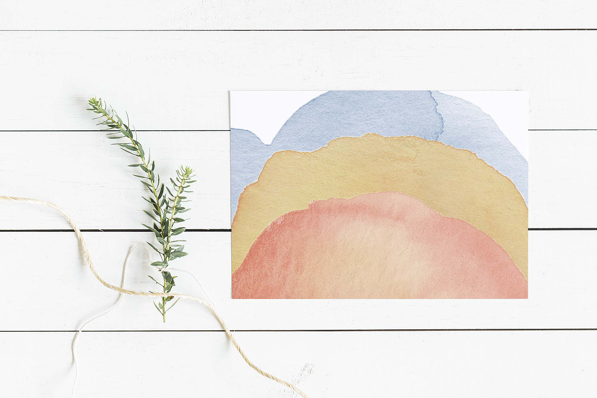 Sun-washed Watercolor Textures, a Texture Graphic by Chelsea Bromley (Photo 7 of 7)