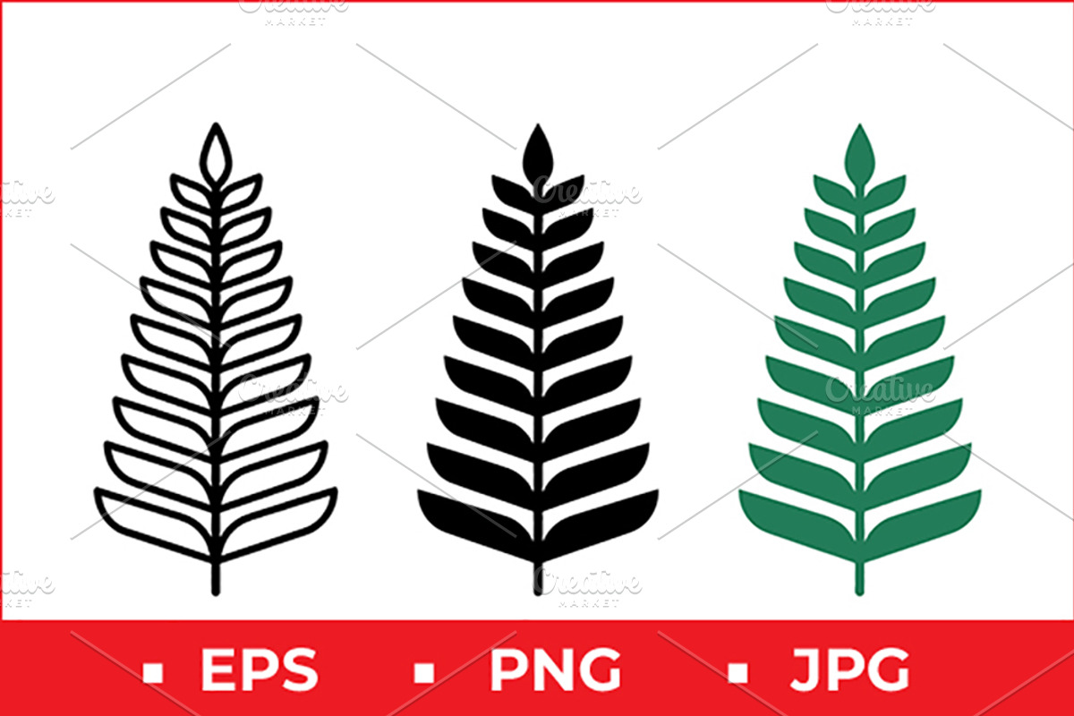 Stylized Leaf Vector Icon Graphic, a Solid Icon by Artonix (Photo 1 of 2)
