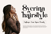 Megifin Beautiful Ligature Serif, a Serif Font by Alfinart (Thumbnail 3 of 10)