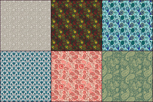 Paisley Variety Digital Papers