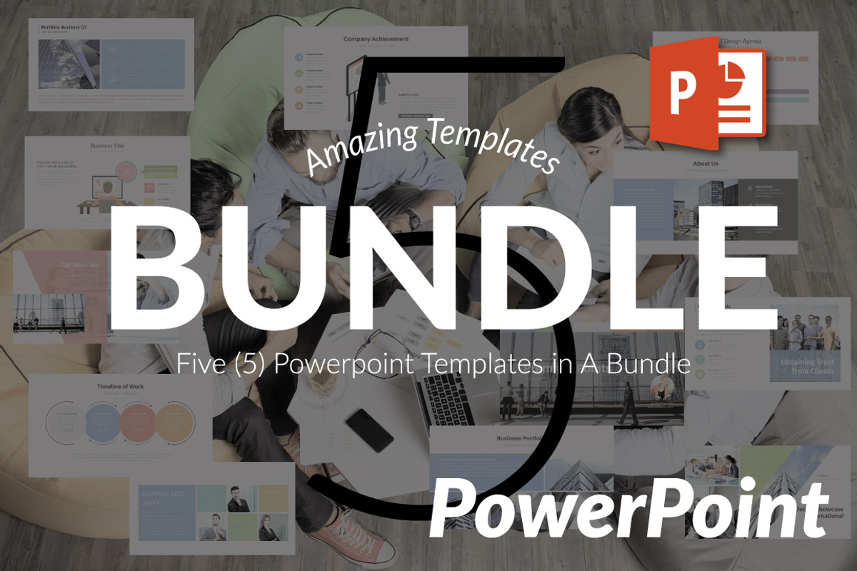 Ini Powerpoint Bundle, a Presentation Template by GreenDesign (Photo 1 of 7)