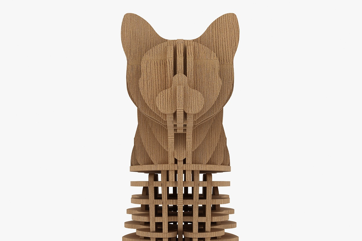 3D Jigsaw Puzzle Cat1, a Furniture 3D Model by akerStudio (Photo 16 of 23)