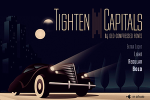 Tighten Capitals -04 Fonts-